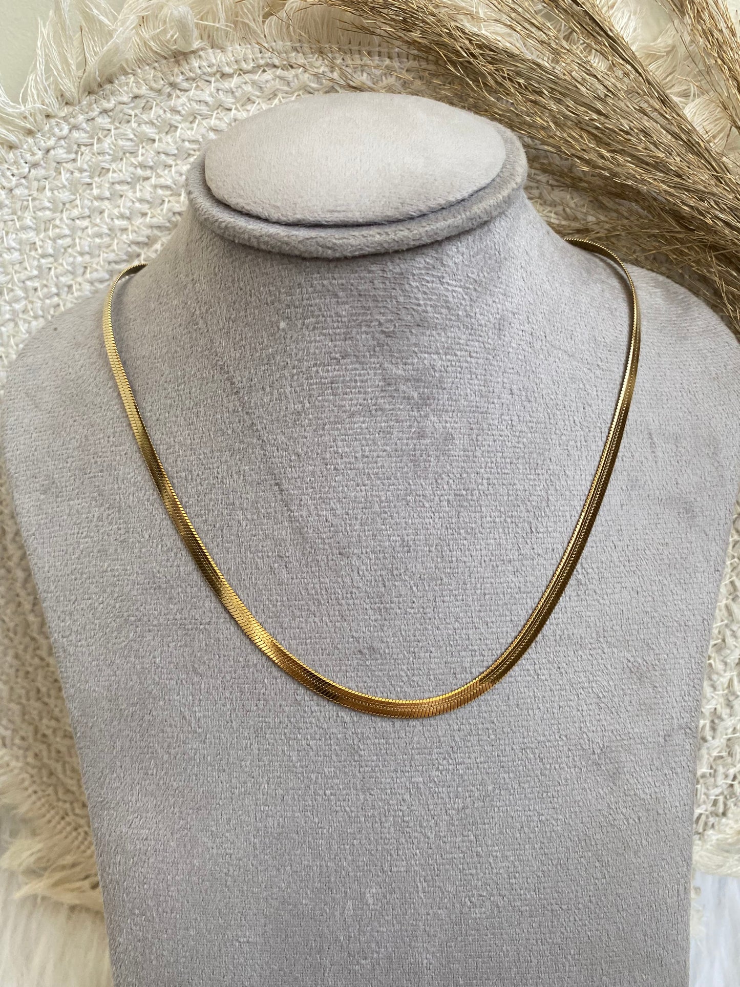 Golden Snake Necklace