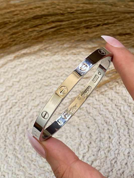 Silver Cartier Bracelet